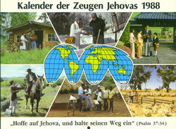 Kalender der Zeugen Jehovas 1988